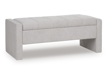 Akselman Storage Bench - Gray