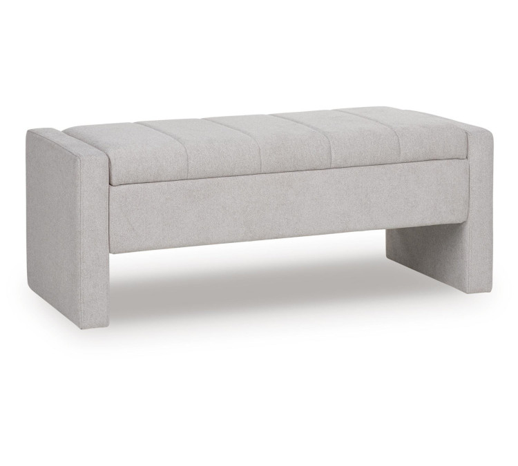 Akselman Storage Bench - Gray