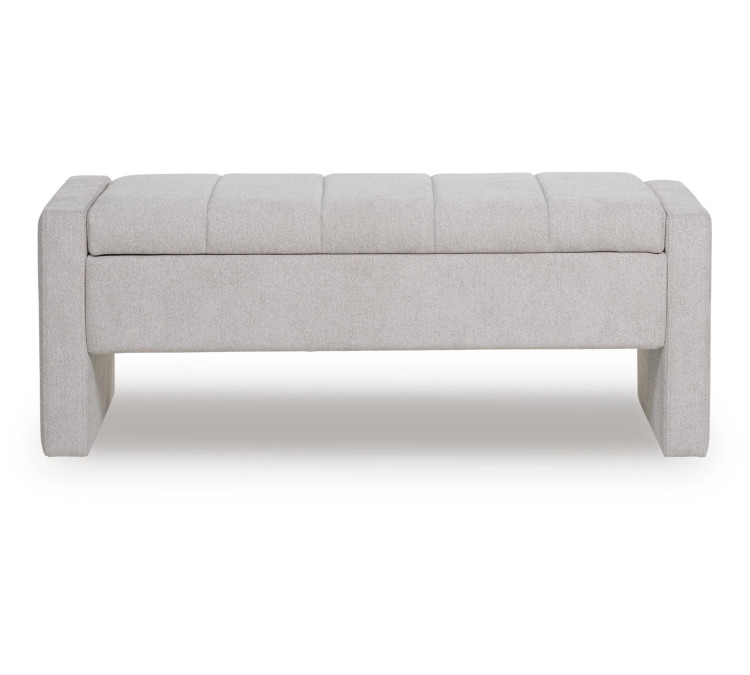 Akselman Storage Bench - Gray