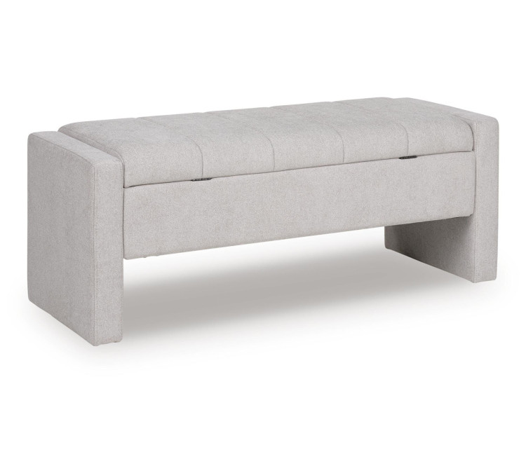Akselman Storage Bench - Gray