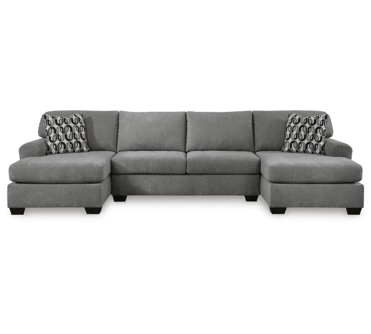 Birkdale Court 3-Piece Sectional - Gray