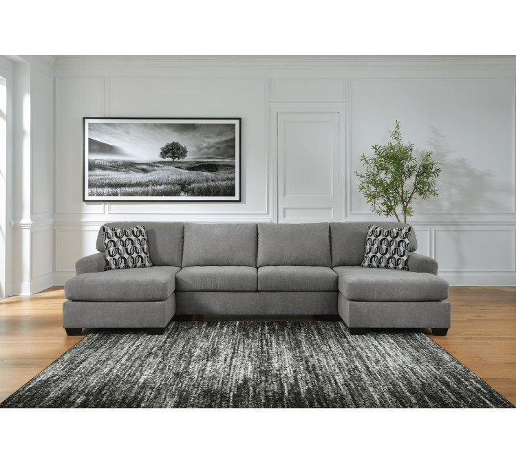 Birkdale Court 3-Piece Sectional - Gray