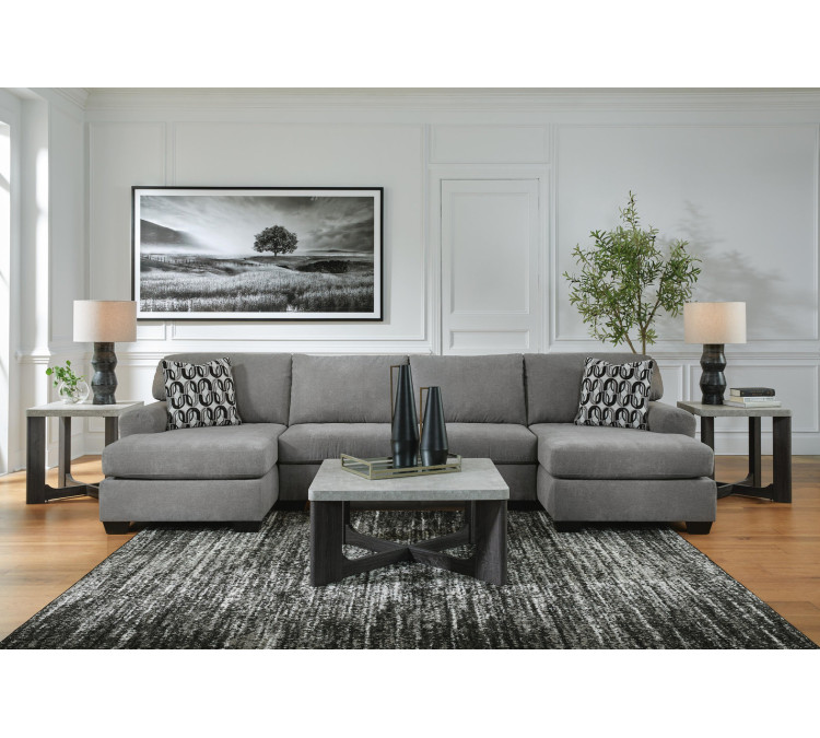 Birkdale Court 3-Piece Sectional - Gray