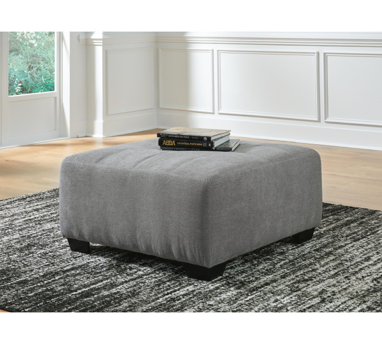 Birkdale Court Oversized Accent Ottoman - Gray