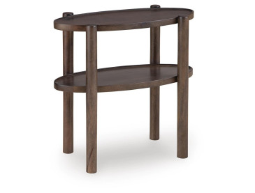 Wiattbury Accent Table - Gray Brown