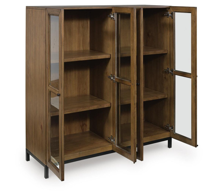 Wrenridge Accent Cabinet - Gray Brown