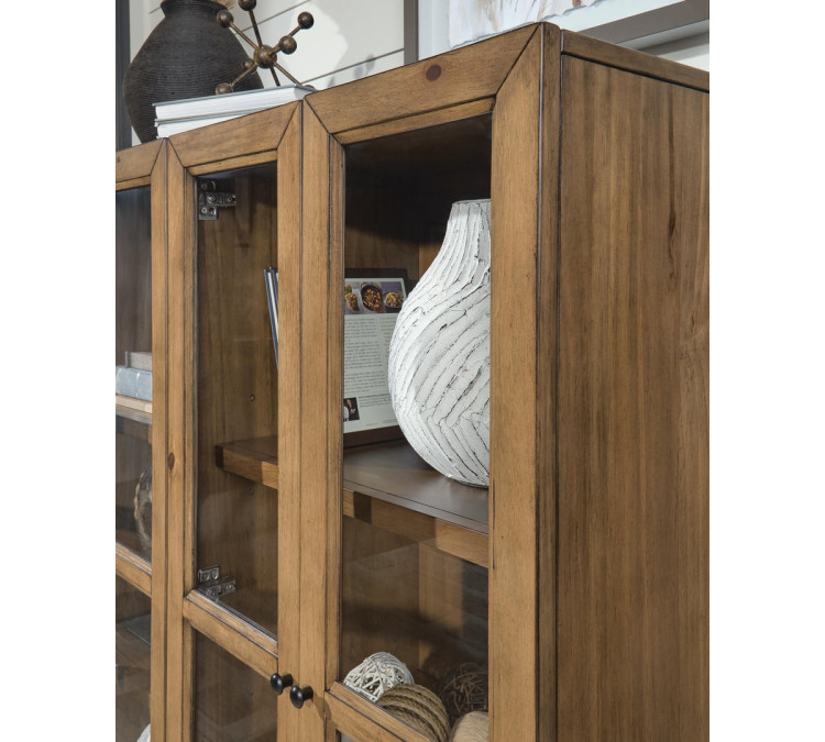 Wrenridge Accent Cabinet - Gray Brown
