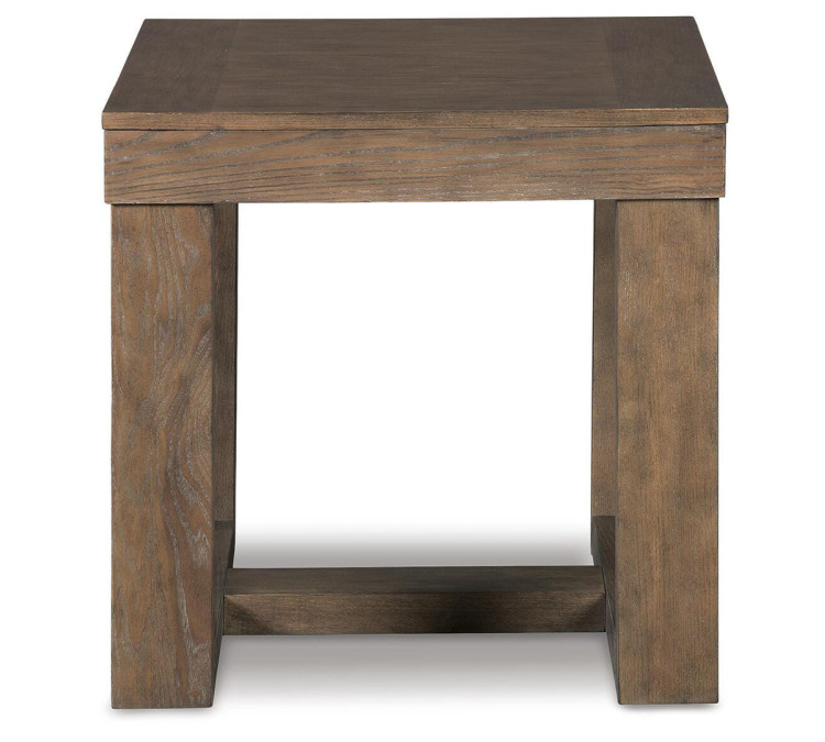 Cariton End Table - Gray