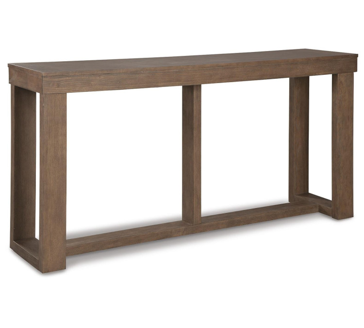 Cariton Sofa/Console Table - Gray