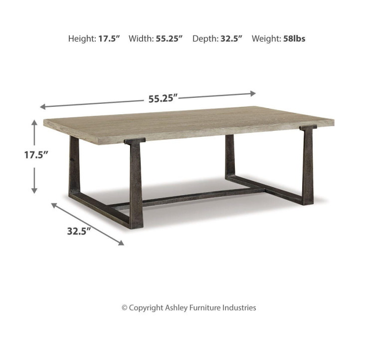 Dalenville Coffee Table - Gray