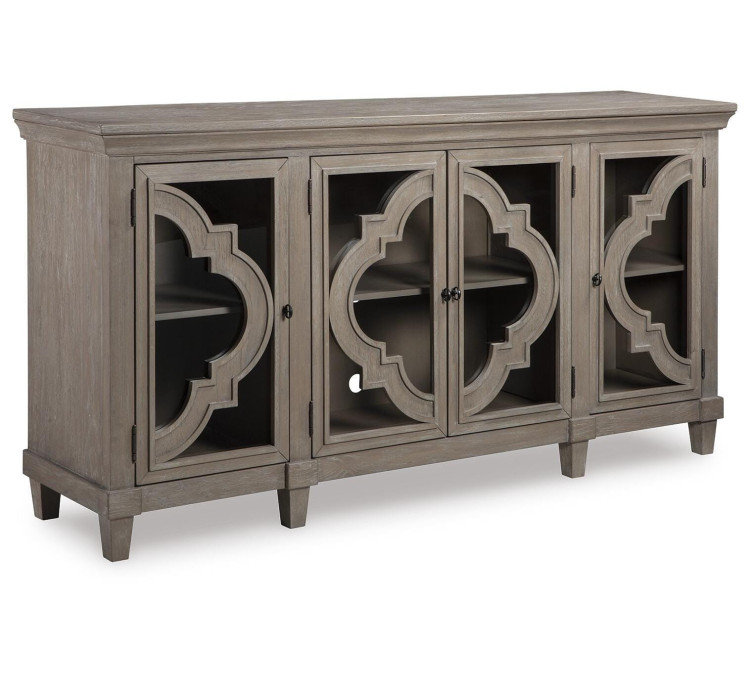 Fossil Ridge Accent Cabinet - Gray