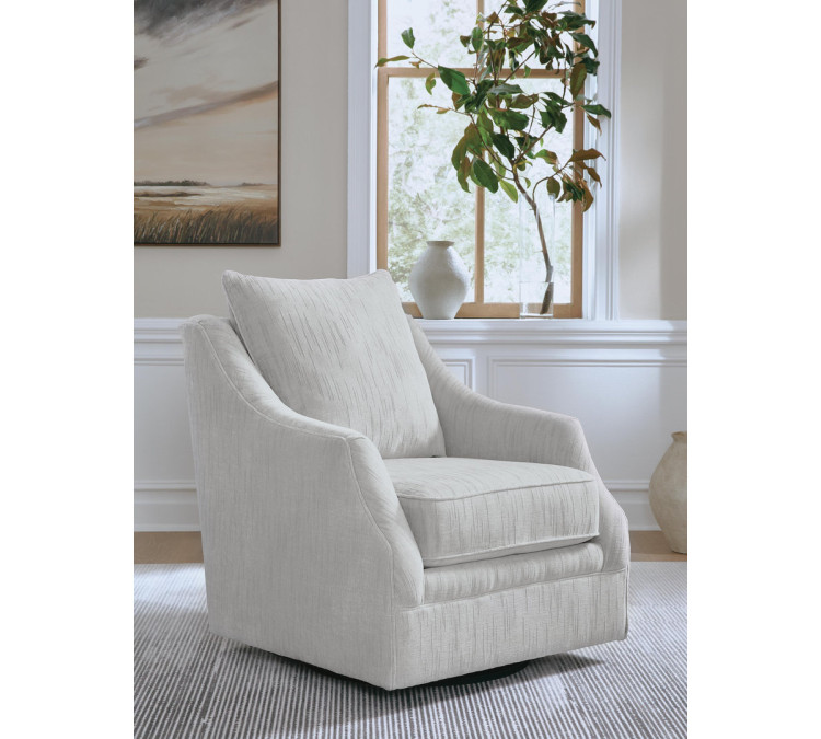 Gubbins Swivel Accent Chair - Gray