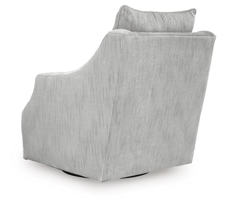 Gubbins Swivel Accent Chair - Gray