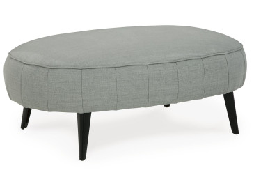 Hollyann Oversized Accent Ottoman - Gray
