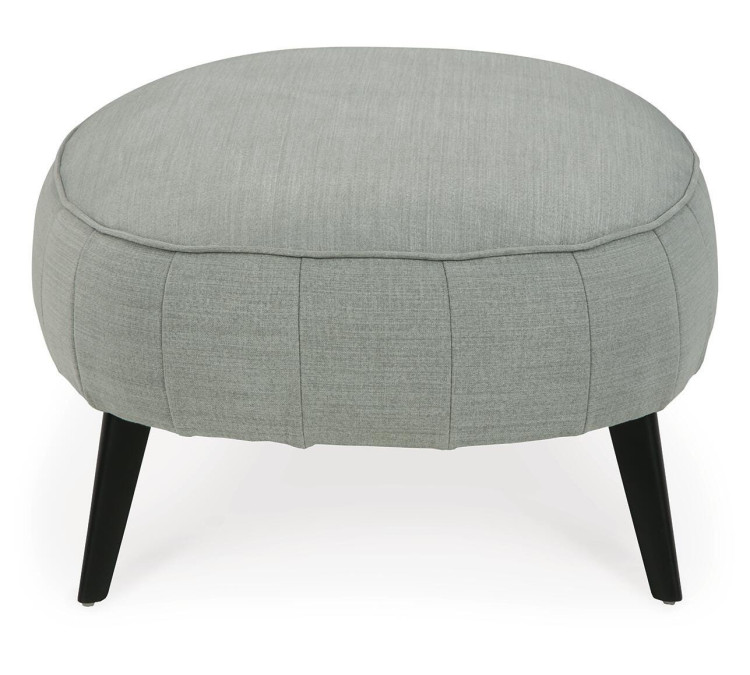 Hollyann Oversized Accent Ottoman - Gray