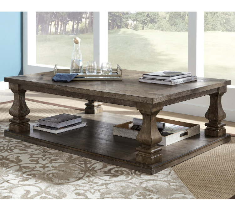 Johnelle Coffee Table - Gray