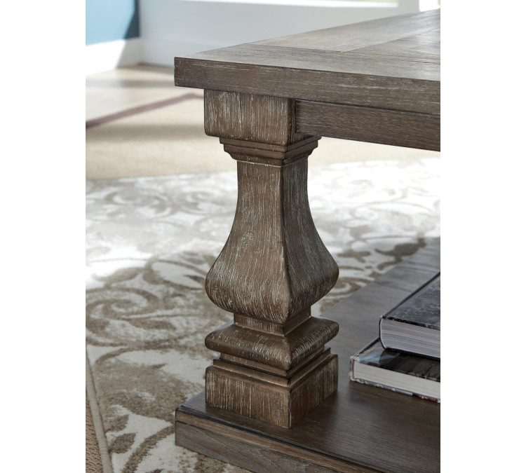 Johnelle Coffee Table - Gray
