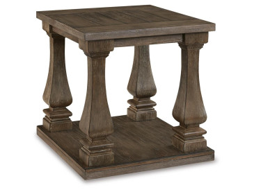Johnelle End Table - Gray