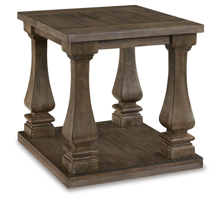 Johnelle End Table - Gray