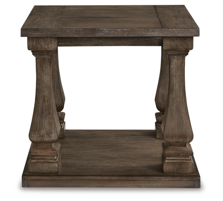 Johnelle End Table - Gray