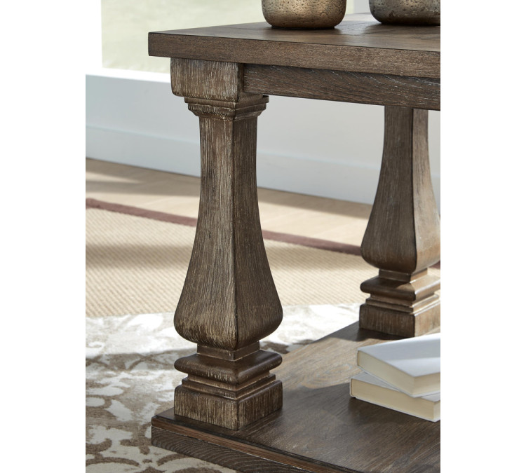 Johnelle End Table - Gray