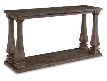 Johnelle Sofa Table - Gray