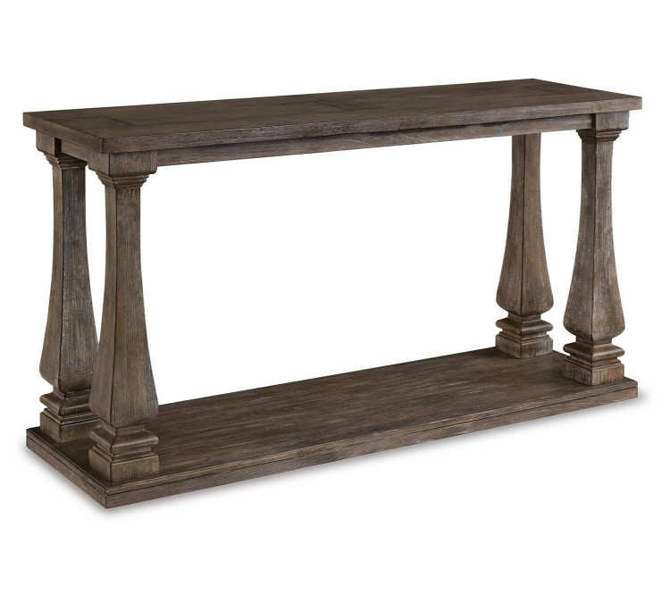 Johnelle Sofa Table - Gray