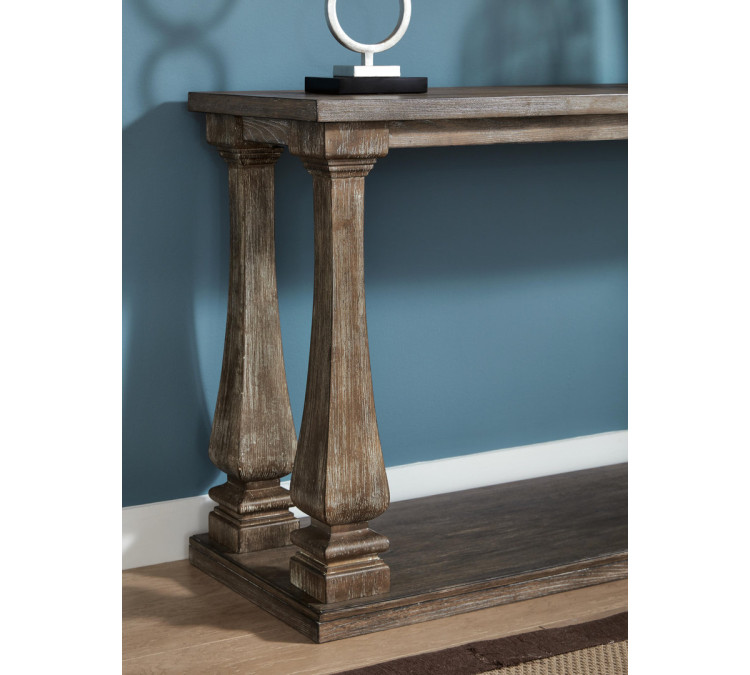 Johnelle Sofa Table - Gray