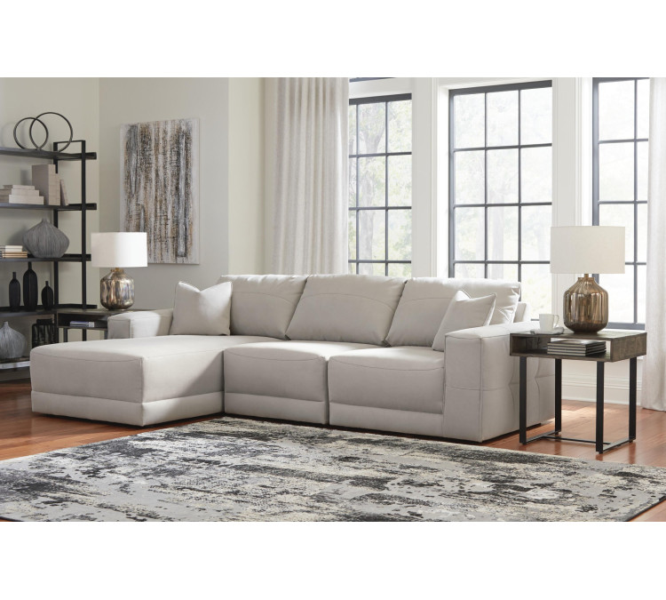 Next-Gen Gaucho 3-Piece Sectional Sofa with Chaise - Gray