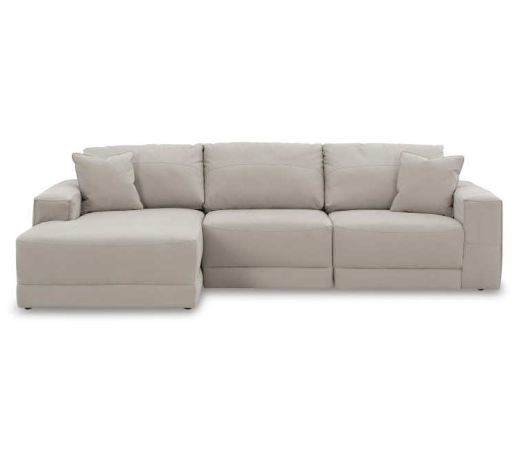 Next-Gen Gaucho 3-Piece Sectional Sofa with Chaise - Gray