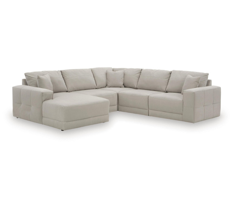 Next-Gen Gaucho 5-Piece Sectional with Chaise - Gray