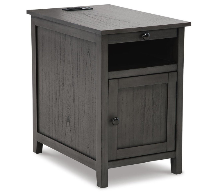 Treytown Chairside End Table - Gray