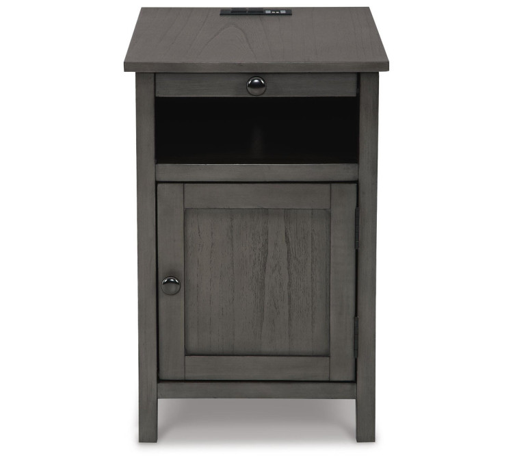 Treytown Chairside End Table - Gray