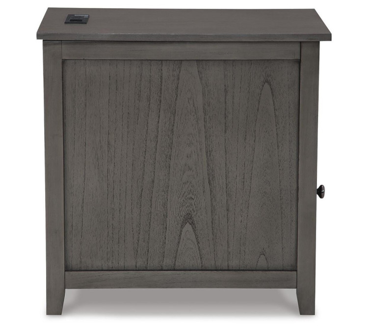 Treytown Chairside End Table - Gray