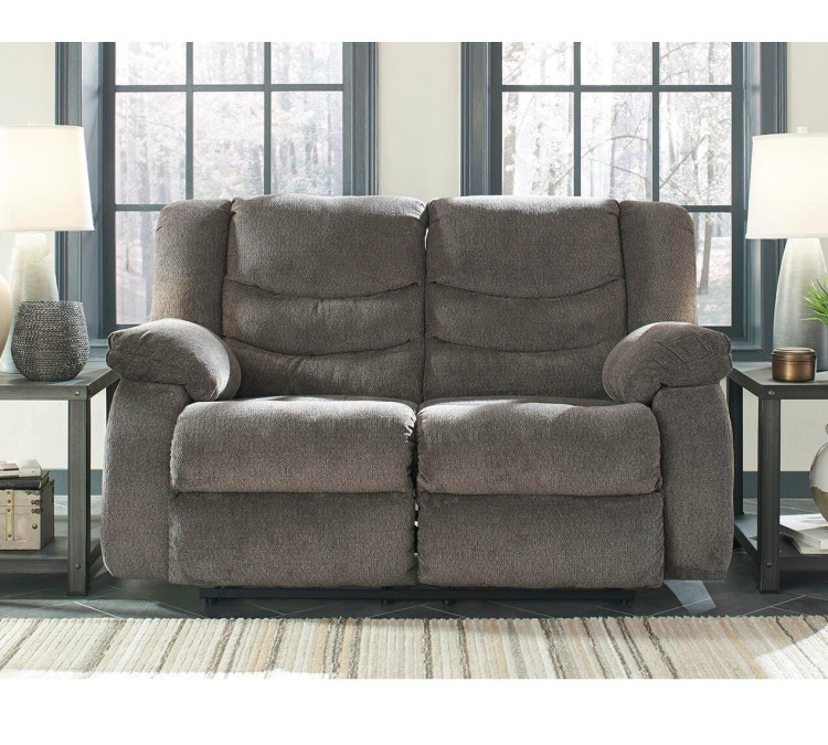 Tulen Reclining Loveseat - Gray