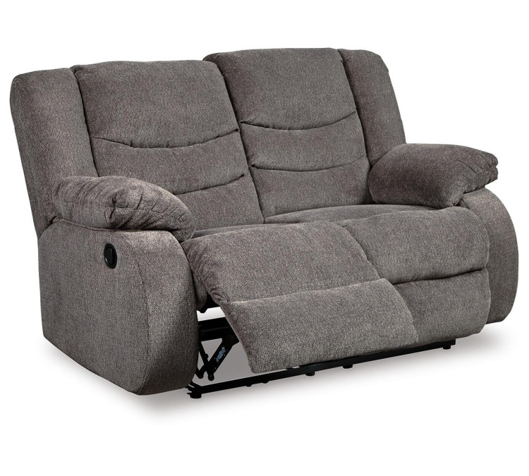 Tulen Reclining Loveseat - Gray