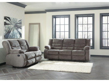 Tulen Sofa and Loveseat - Gray