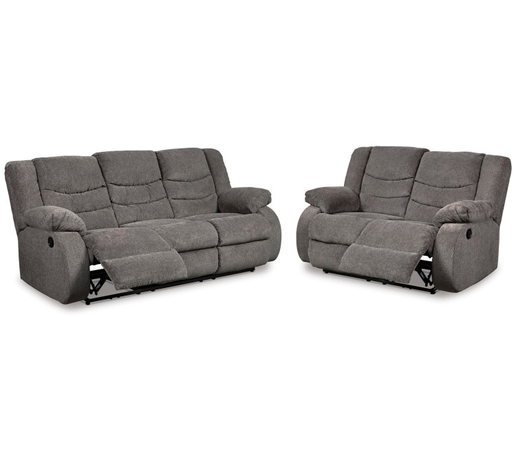 Tulen Sofa and Loveseat - Gray