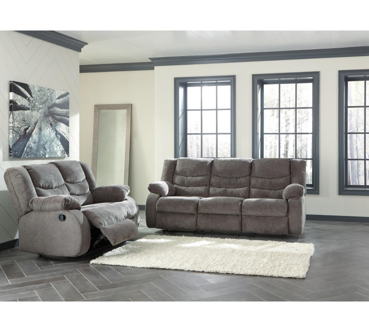 Tulen Sofa and Loveseat - Gray