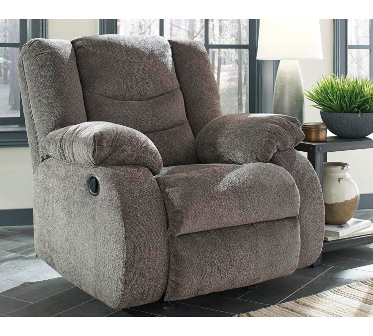 Tulen Sofa, Loveseat and Recliner - Gray