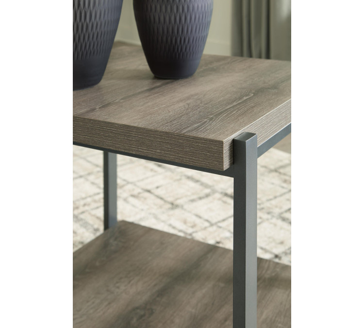 Wilmaden Table (Set of 3) - Gray/Black