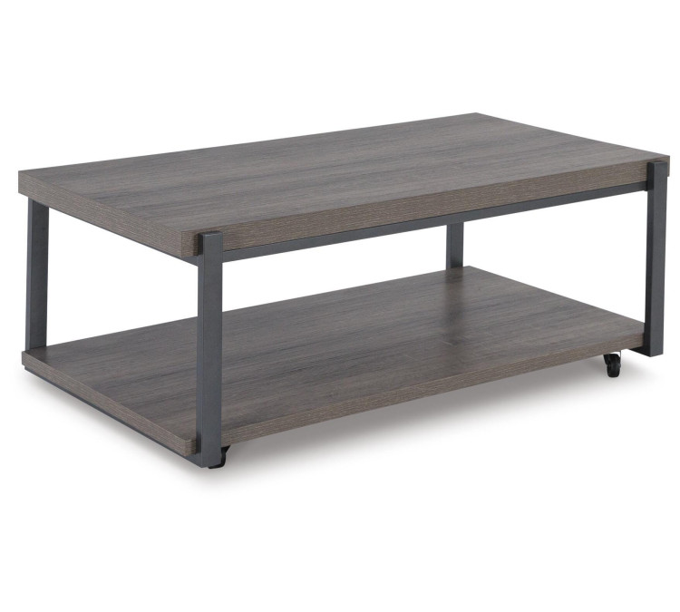 Wilmaden Table (Set of 3) - Gray/Black