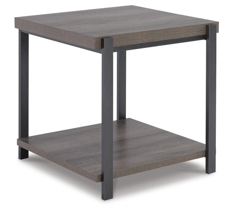 Wilmaden Table (Set of 3) - Gray/Black