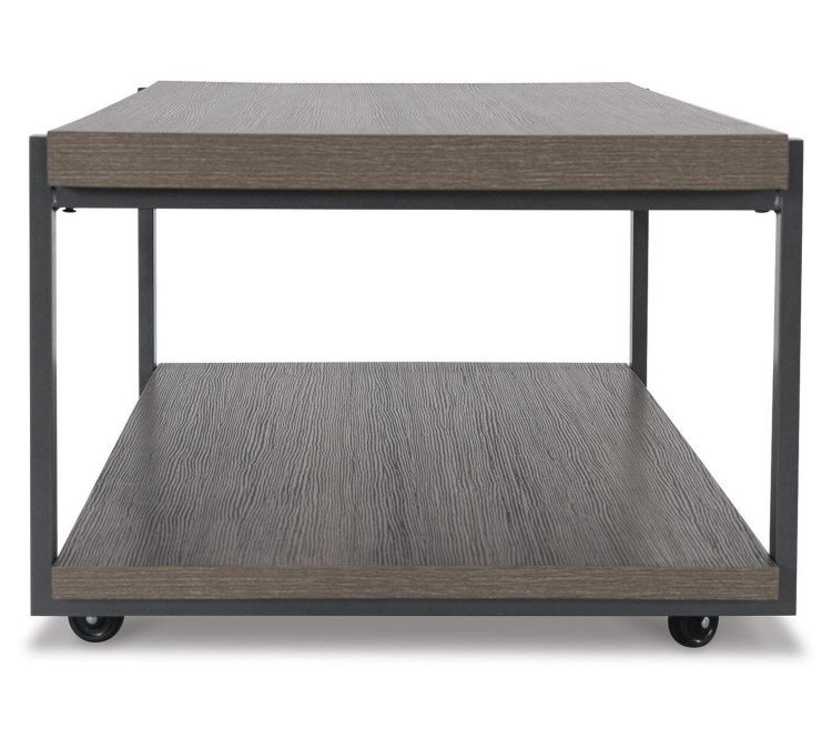 Wilmaden Table (Set of 3) - Gray/Black