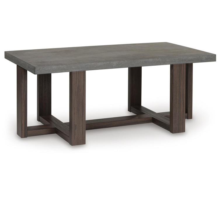 Dynnford Table (Set of 3) - Gray/Brown