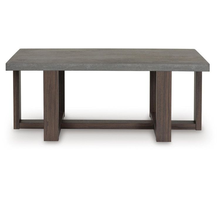 Dynnford Table (Set of 3) - Gray/Brown
