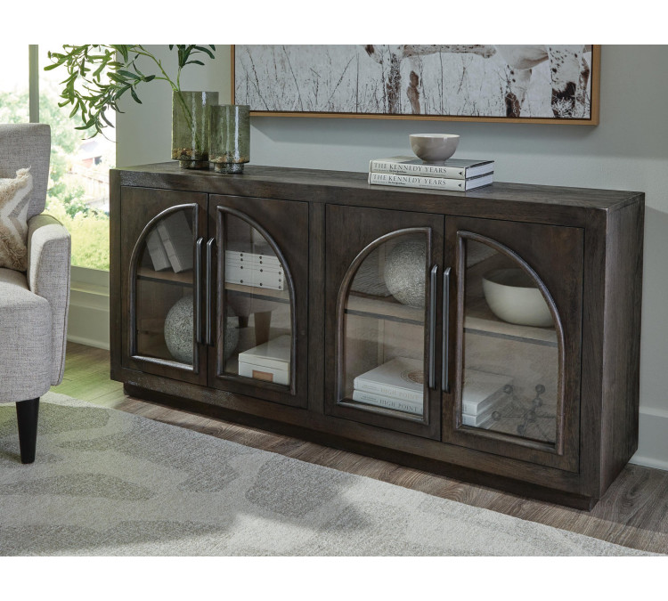 Dreley Accent Cabinet - Grayish Brown
