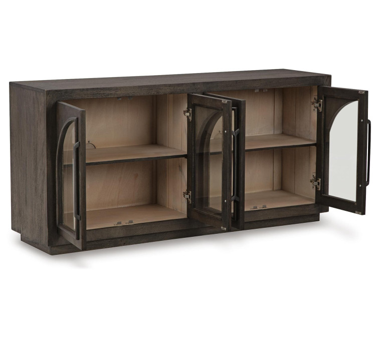 Dreley Accent Cabinet - Grayish Brown