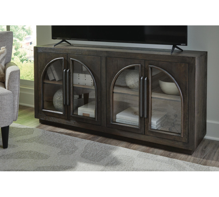 Dreley Accent Cabinet - Grayish Brown