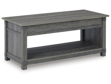 Freedan Lift-Top Coffee Table - Grayish Brown